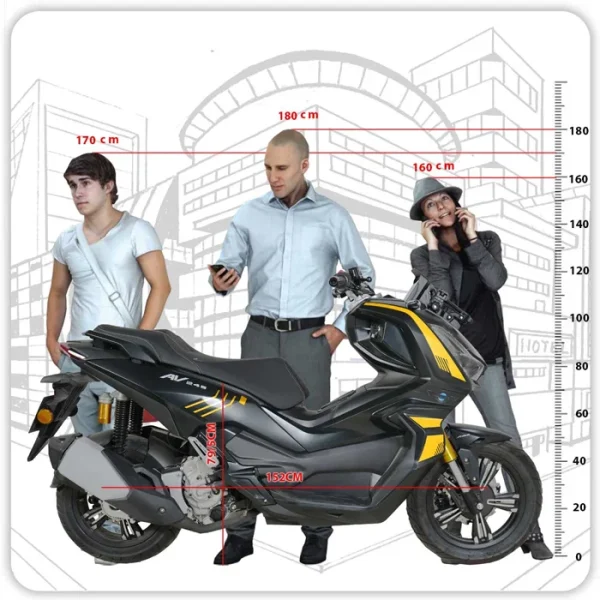 موتورسیکلت کبیر طرح هوندا XADV250 - تصویر 5
